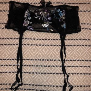 Vintage Victoria’s Secret hand embroidered corset